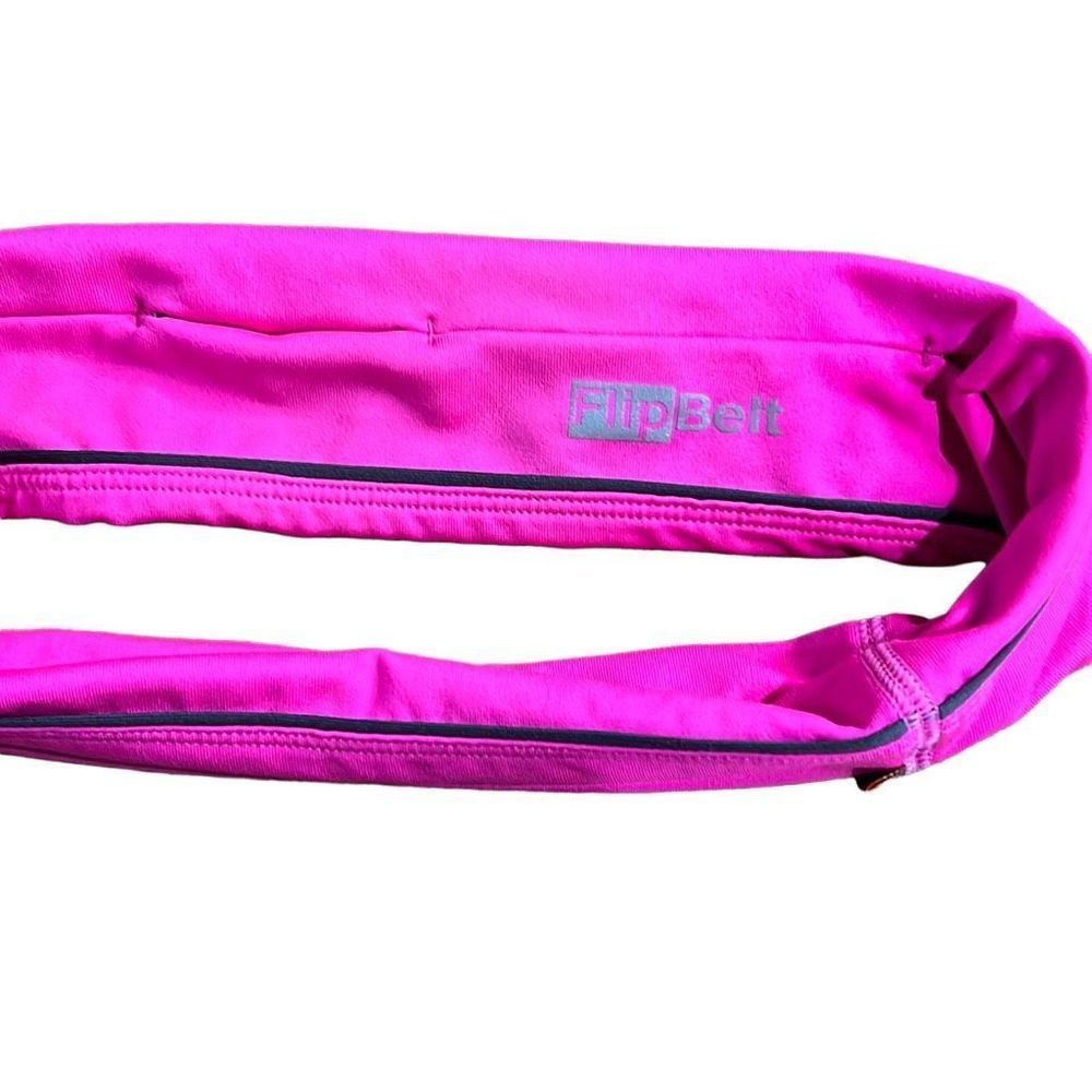 Flip Belt Women's Hot Pink Exercise Running Waist Belt One Size Fits Most NWOT